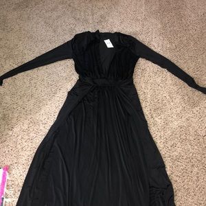 Fashion Nova Spree Dress - Black